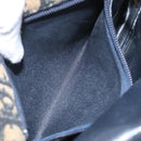 Christian Dior Trotter Canvas Shoulder Bag Navy Auth BD835-12
