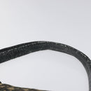 Christian Dior Trotter Canvas Shoulder Bag Navy Auth BD835-8