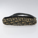 Christian Dior Trotter Canvas Shoulder Bag Navy Auth BD835-9