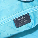 Salvatore Ferragamo Shoulder Bag Leather Black Auth BD836-12