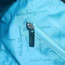 Salvatore Ferragamo Shoulder Bag Leather Black Auth BD836-22