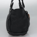 Salvatore Ferragamo Shoulder Bag Leather Black Auth BD836-4