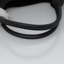 Salvatore Ferragamo Shoulder Bag Leather Black Auth BD836-7