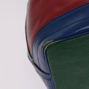 LOUIS VUITTON Epi Toriko Color Noe Bag Red Blue Green M44084 LV Auth BD854-15