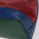 LOUIS VUITTON Epi Toriko Color Noe Bag Red Blue Green M44084 LV Auth BD854-16
