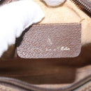 GUCCI GG Supreme Web Sherry Line Shoulder Bag PVC Beige 156 02 066 Auth BD867-21