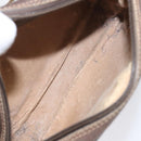 GUCCI GG Supreme Web Sherry Line Shoulder Bag PVC Beige 156 02 066 Auth BD867-10