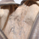 GUCCI GG Supreme Web Sherry Line Shoulder Bag PVC Beige 156 02 066 Auth BD867-22