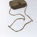 GUCCI GG Supreme Web Sherry Line Shoulder Bag PVC Beige 156 02 066 Auth BD867-7