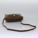 GUCCI GG Supreme Web Sherry Line Shoulder Bag PVC Beige 56 02 087 Auth BD868-7