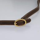 GUCCI GG Supreme Web Sherry Line Shoulder Bag PVC Beige 56 02 087 Auth BD868-8