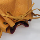 LOUIS VUITTON Epi Petit Noe Shoulder Bag Yellow M44109 LV Auth BD877-6