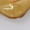 LOUIS VUITTON Monogram Vernis Thompson Street Bag Beige M91301 LV Auth BD879-17