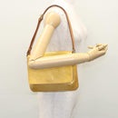 LOUIS VUITTON Monogram Vernis Thompson Street Bag Beige M91301 LV Auth BD879-22