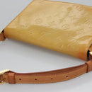 LOUIS VUITTON Monogram Vernis Thompson Street Bag Beige M91301 LV Auth BD879-6