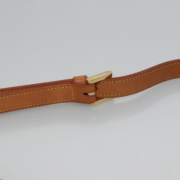 LOUIS VUITTON Monogram Vernis Thompson Street Bag Beige M91301 LV Auth BD879