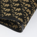 Christian Dior Trotter Canvas Shoulder Bag Navy Auth BD892-15