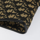Christian Dior Trotter Canvas Shoulder Bag Navy Auth BD892-17