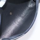 Christian Dior Trotter Canvas Shoulder Bag Navy Auth BD892-12