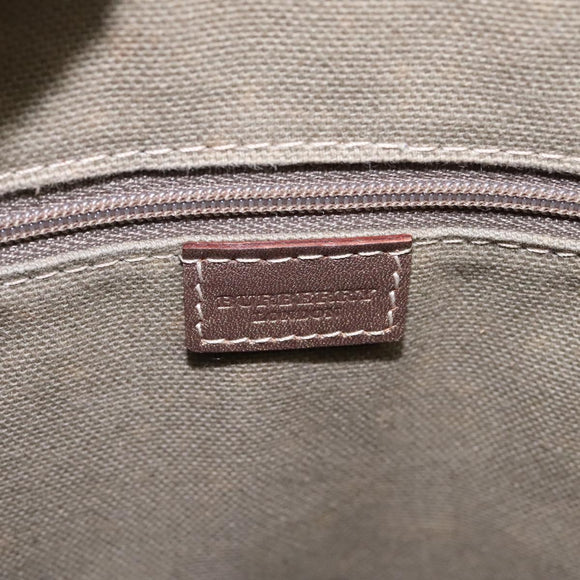 BURBERRY Nova Check Tote Bag PVC Pink Auth BD898