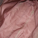 PRADA Tote Bag Nylon Khaki Gold Auth BD900-11