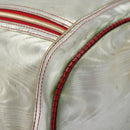 LOEWE Anagram Backpack PVC Leather Silver Auth BD905-15