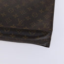 LOUIS VUITTON Monogram Sac Plat Hand Bag M51140 LV Auth BD912-17