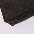 LOUIS VUITTON Monogram Sac Plat Hand Bag M51140 LV Auth BD912-18