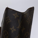 LOUIS VUITTON Monogram Sac Plat Hand Bag M51140 LV Auth BD912-9