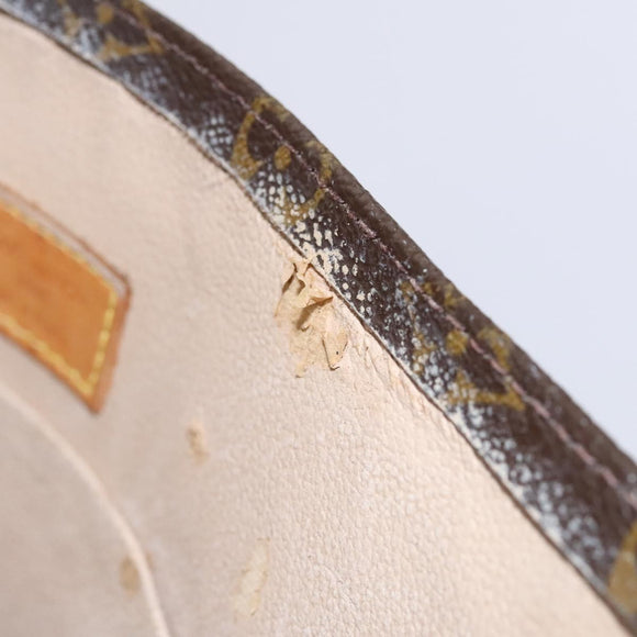 LOUIS VUITTON Monogram Sac Plat Hand Bag M51140 LV Auth BD912