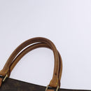LOUIS VUITTON Monogram Sac Plat Hand Bag M51140 LV Auth BD912-14