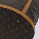 LOUIS VUITTON Monogram Bucket GM Shoulder Bag M42236 LV Auth BD915-9