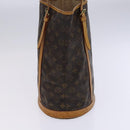 LOUIS VUITTON Monogram Bucket GM Shoulder Bag M42236 LV Auth BD915-3
