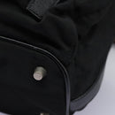 PRADA Shoulder Bag Nylon Black Gold Auth BD928V-15