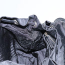 PRADA Shoulder Bag Nylon Black Gold Auth BD928V-23