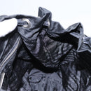 PRADA Shoulder Bag Nylon Black Gold Auth BD928V-24