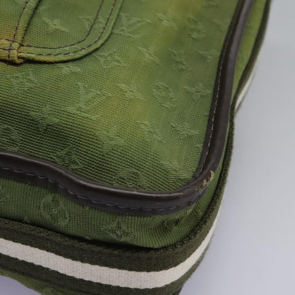 LOUIS VUITTON Monogram Mini Besace Mary Kate Bag TST Khaki M92322 LV Auth BD946