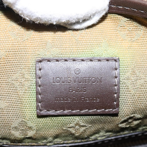 LOUIS VUITTON Monogram Mini Besace Mary Kate Bag TST Khaki M92322 LV Auth BD946