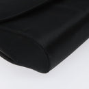 Salvatore Ferragamo Shoulder Bag Satin Black Auth BD949-11