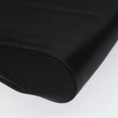 Salvatore Ferragamo Shoulder Bag Satin Black Auth BD949-17