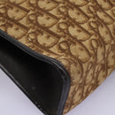 Christian Dior Trotter Canvas Shoulder Bag Brown Auth BD951-13