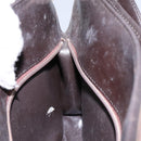 Christian Dior Trotter Canvas Shoulder Bag Brown Auth BD951-23