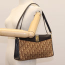 Christian Dior Trotter Canvas Shoulder Bag Brown Auth BD951-26