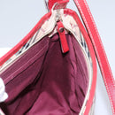 BURBERRY Nova Check Blue Label Shoulder Bag Canvas Beige Auth BD954-20