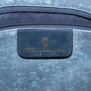 GUCCI GG Supreme Sherry Line Hand Bag PVC Leather Navy Red 010 378 Auth BD957-16