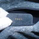 GUCCI GG Supreme Sherry Line Hand Bag PVC Leather Navy Red 010 378 Auth BD957-21