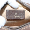 GUCCI GG Supreme Web Sherry Line Shoulder Bag PVC Beige 156 02 066 Auth BD958-18