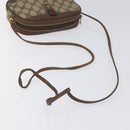 GUCCI GG Supreme Web Sherry Line Shoulder Bag PVC Beige 156 02 066 Auth BD958-7
