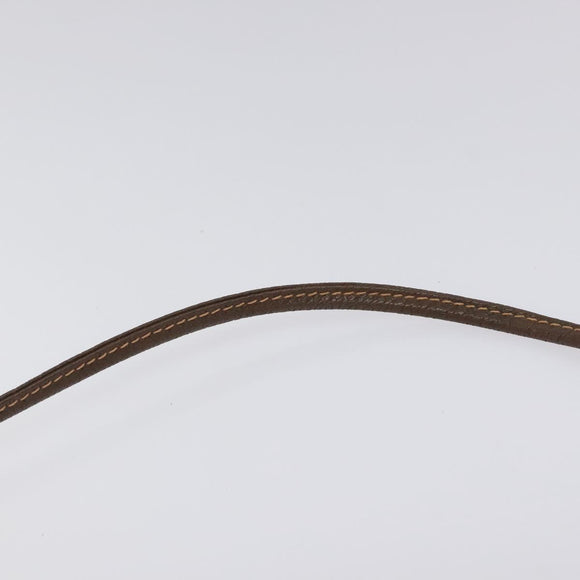 GUCCI GG Supreme Web Sherry Line Shoulder Bag PVC Beige 156 02 066 Auth BD958