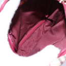 BURBERRY Nova Check Shoulder Bag Canvas Beige Gold Auth BD962-12